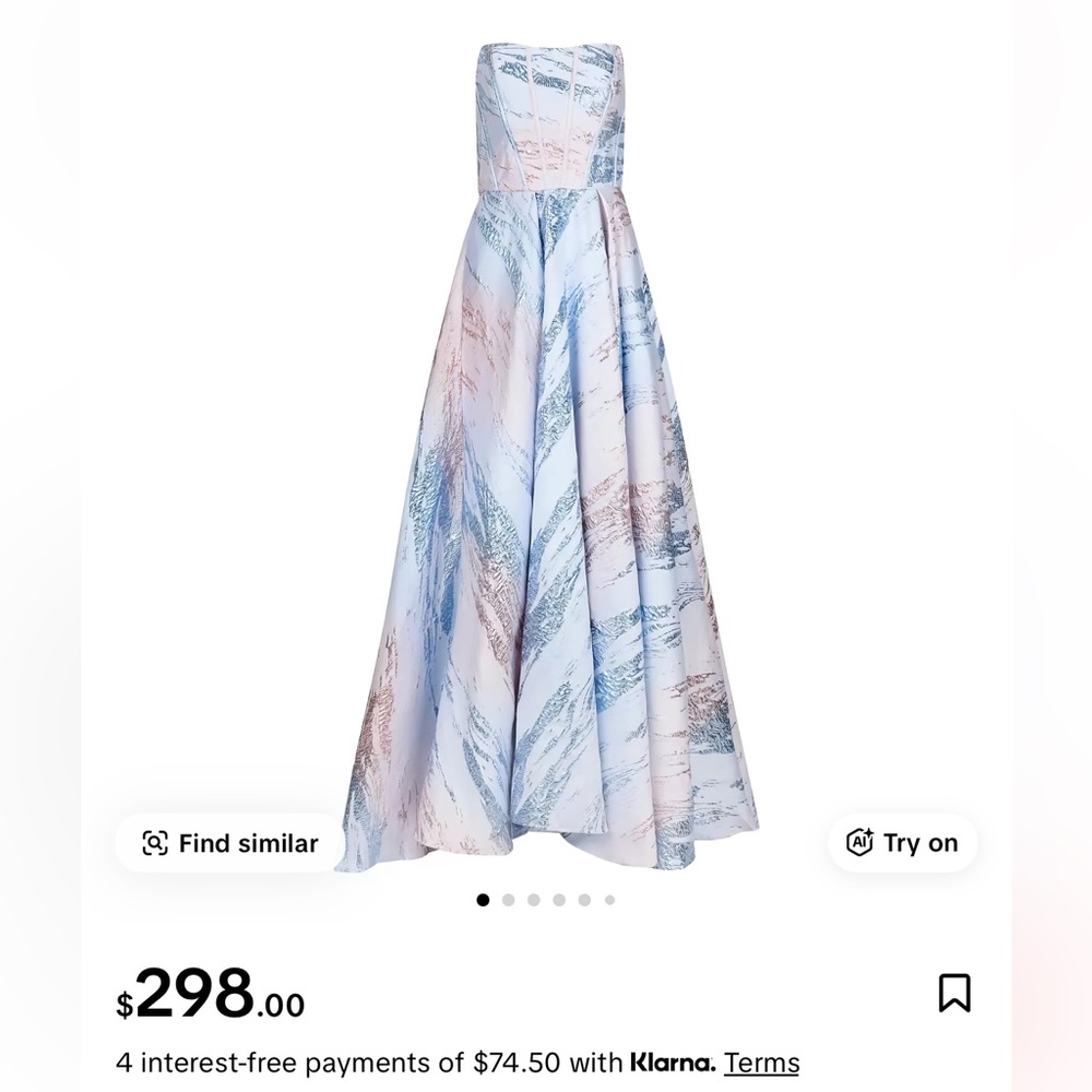BNWT JessaKae Nessa Gown *Minor Defect*